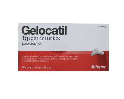 GELOCATIL 1G - (10 COMP)